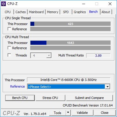 CPU-Z-Bench