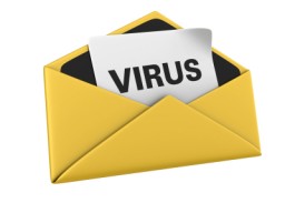 Một email bị nhiễm virus ...