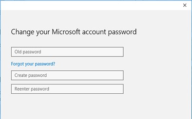 Thay đổi mật khẩu Password mới trong windows 10