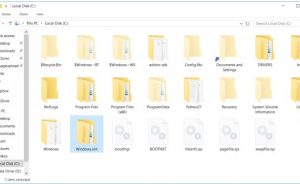 Làm thế nào để Xóa Windows.old Folder trong Windows 10