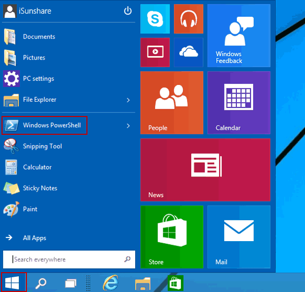 Bật On-Screen Keyboard sử dụng Windows PowerShell