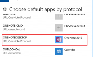 Thay đổi phiên bản mặc định của OneNote trên máy tính Windows 10