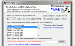 Tạo ổ đĩa USB MultiBoot với YUMI