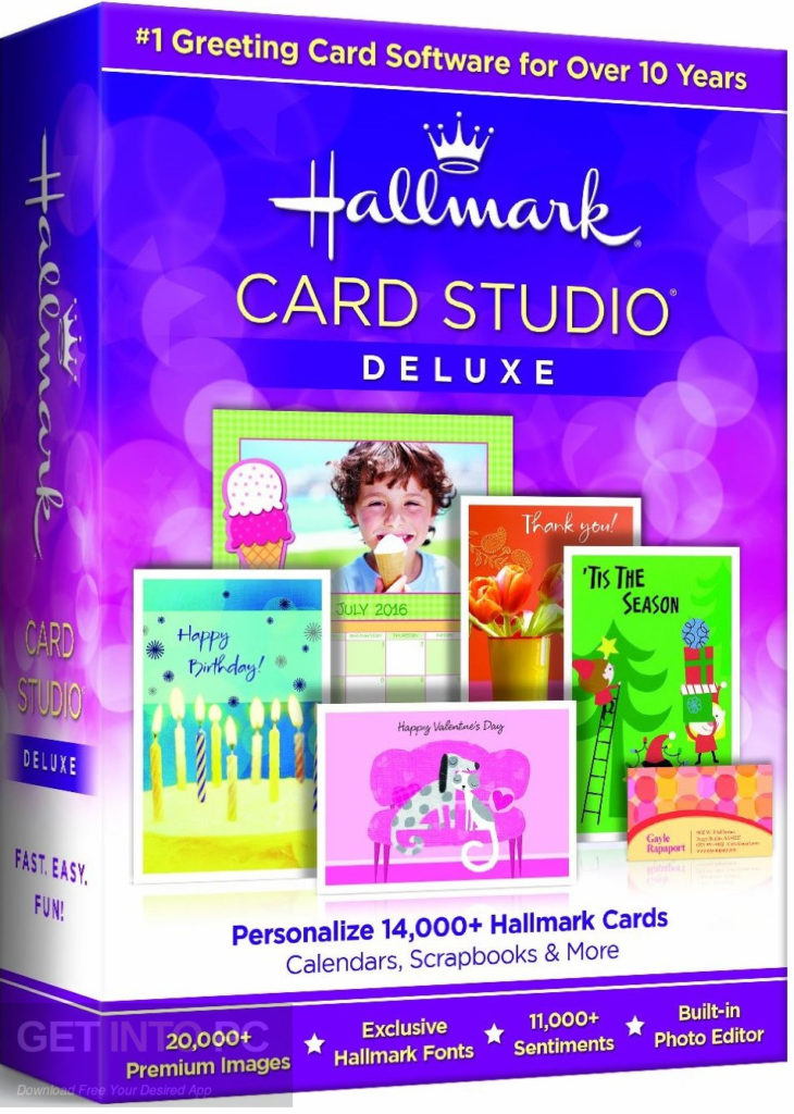 Download Hallmark Card Studio 2018 Deluxe miễn phí