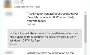 Trò chuyện Với Hỗ trợ của Microsoft Trong Windows 10