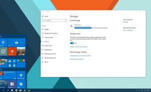 Giải phóng không gian đĩa tự động với Windows Storage Sense 10