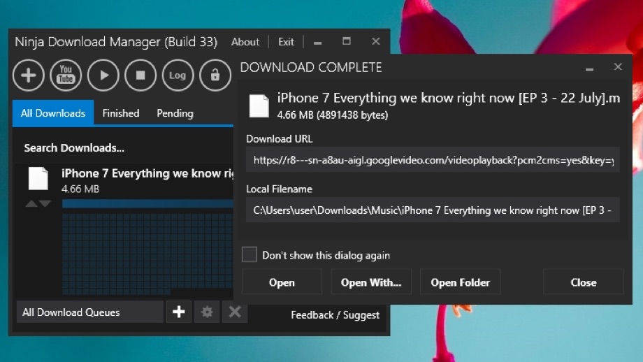 ninja download manager mac