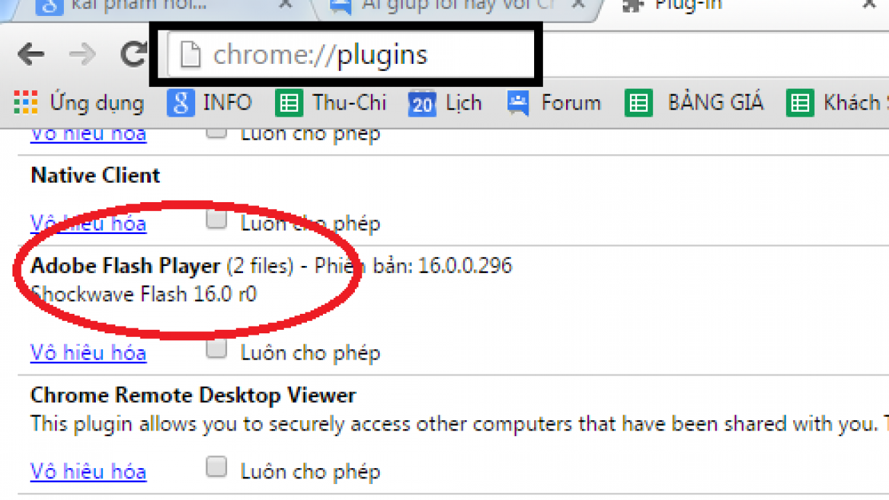 could not load plugins chrome