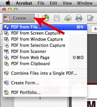 Có nhiều cách khác nhau để tạo một tệp PDF sử dụng Acrobat. Tạo PDF nhanh chóng bằng cách sử dụng lệnh menu, nhấp vào tệp vào biểu tượng ứng dụng Acrobat hoặc chuyển đổi dữ liệu clipboard.  Chú thích: Tài liệu này cung cấp hướng dẫn cho Acrobat XI. Nếu bạn đang sử dụng Adobe Reader, hãy xem Tôi có thể làm gì với Adobe Reader . nếu bạn đang sử dụng Acrobat X, xem Acrobat X Trợ giúp . Và, nếu bạn đang sử dụng Adobe Acrobat 7, 8 hoặc 9, xem các phiên bản trước của Trợ giúp Acrobat.  Hướng dẫn chuyển đổi file sang PDF bằng Adobe Acrobat 11 Pro  Trong Acrobat, chọn Create> PDF From File.   Chọn Create> PDF From File để nhanh chóng tạo ra một file PDF từ một tài liệu hiện có.  Trong hộp thoại Open, chọn tệp bạn muốn chuyển đổi. Bạn có thể duyệt qua tất cả các loại tập tin hoặc chọn một loại cụ thể từ menu Files Of Type.   Acrobat hiển thị tất cả tài liệu Microsoft Word trong thư mục đã chọn.  Tùy chọn, nhấp vào Settings để thay đổi các tùy chọn chuyển đổi nếu bạn đang chuyển đổi tệp hình ảnh sang PDF. Các tùy chọn có sẵn khác nhau tùy thuộc vào loại file.  Chú thích: Nút Settings không khả dụng nếu bạn chọn All Files làm loại tệp hoặc nếu không có cài đặt chuyển đổi nào cho loại tệp đã chọn. (Ví dụ: nút Settings không khả dụng cho các tệp Microsoft Word và Microsoft Excel.)  Nhấp vào Open để chuyển đổi tệp sang PDF. Tùy thuộc vào loại tệp được chuyển đổi, ứng dụng tác giả sẽ tự động mở ra hoặc hộp thoại tiến độ xuất hiện. Nếu tệp ở định dạng không được hỗ trợ, một thông báo sẽ xuất hiện, cho bạn biết rằng tệp không thể chuyển sang PDF.  Khi PDF mới mở ra, chọn File> Save hoặc File> Save As ; sau đó chọn một tên và vị trí cho PDF. Chú thích: Khi đặt tên cho tệp PDF nhằm phân phối điện tử, hãy giới hạn tên tệp là tám ký tự (không có dấu cách) và bao gồm đuôi .pdf. Hành động này đảm bảo rằng các chương trình email hoặc các máy chủ mạng không cắt bớt tên tệp và tệp PDF sẽ mở như mong đợi.  Kéo và thả để tạo tệp PDF  Phương pháp này tốt nhất dành cho các tệp nhỏ, đơn giản, chẳng hạn như tệp hình ảnh nhỏ và tệp văn bản thuần túy, khi sự cân bằng giữa kích thước tệp và chất lượng đầu ra không quan trọng. Bạn có thể sử dụng kỹ thuật này với nhiều loại tệp khác nhưng bạn sẽ không có cơ hội để điều chỉnh bất kỳ cài đặt chuyển đổi nào trong quá trình.  Chọn biểu tượng của một hoặc nhiều tệp trong Windows Explorer hoặc Mac OS Finder.  Kéo các biểu tượng tập tin vào biểu tượng ứng dụng Acrobat. Hoặc (chỉ dành cho Windows) kéo tệp vào cửa sổ Acrobat mở. Nếu một thông báo xuất hiện cho biết rằng tệp không thể mở được trong Acrobat, thì loại tệp đó không thể chuyển sang PDF bằng phương pháp kéo và thả. Sử dụng một trong các phương pháp chuyển đổi khác cho tệp đó.  Chú thích: Bạn cũng có thể chuyển đổi các tệp PostScript và EPS thành PDF bằng cách kéo chúng vào cửa sổ Acrobat hoặc biểu tượng ứng dụng Acrobat.  Lưu PDF. Chú thích: (Chỉ dành cho Windows) Bạn cũng có thể nhấp chuột phải vào tệp trong Windows Explorer và chọn Chuyển đổi sang Adobe PDF .  Chuyển đổi nội dung clipboard sang PDF  Bạn có thể tạo các tệp PDF từ văn bản và hình ảnh mà bạn sao chép từ các ứng dụng trên Mac OS hoặc Windows.  Chụp nội dung trong Clipboard: Sử dụng lệnh sao chép trong các ứng dụng. Nhấn phím PrintScreen (Windows). Sử dụng tiện ích Grab (Applications > Utilities > Grab), và chọn Edit > Copy để đặt nội dung vào khay nhớ tạm. ( Mac OS ) Chọn các đối tượng sử dụng công cụ Edit Object (Tools> Print Production> Edit Object), và sau đó sao chép các đối tượng đã chọn.  Sử dụng công cụ Edit Object khi bạn muốn sao chép các đối tượng được chọn.  Chú thích: Bảng điều khiển Công cụ không hiển thị In sản xuất theo mặc định. Chọn In sản xuất từ ​​trình đơn tùy chọn ở góc trên bên phải của bảng điều khiển Công cụ.   Trong Acrobat , chọn File> Create> PDF từ Clipboard. Chú thích: Lệnh PDF từ lệnh Clipboard chỉ xuất hiện khi nội dung được sao chép vào Clipboard. Nếu Clipboard rỗng, lệnh này sẽ bị tắt.  Tạo một PDF trống  Bạn có thể tạo một tệp PDF trống, thay vì bắt đầu bằng một tệp tin, một hình ảnh trên khay nhớ tạm hoặc quét.  Quá trình này có thể hữu ích cho việc tạo một trang PDF một trang. Đối với các tài liệu dài hơn, phức tạp hơn hoặc được định dạng nhiều, tốt hơn là tạo ra tài liệu nguồn trong một ứng dụng cung cấp thêm các tùy chọn bố cục và định dạng, chẳng hạn như Adobe InDesign hoặc Microsoft Word .  Trong Adobe Acrobat XI, đóng tất cả các tài liệu đang mở.  Làm một điều trong số sau đây: (Windows) Chọn Choose Tools > Pages >More Insert Options > Insert Blank Page.  ( Mac OS ) Nhấn Command + Shift + Q.  Một trang PDF trống sẽ được tạo. Sử dụng lệnh Insert Blank Page sẽ thêm trang khác vào tệp PDF hiện có.  Tạo nhiều tệp PDF từ nhiều tệp (Acrobat Pro)  Bạn có thể tạo nhiều tệp PDF từ nhiều tệp tin gốc, bao gồm các tệp có định dạng được hỗ trợ khác nhau, trong một thao tác. Phương pháp này hữu ích khi bạn phải chuyển đổi một số lượng lớn các tệp sang PDF.  Chú thích: Khi bạn sử dụng phương pháp này, Acrobat áp dụng cài đặt chuyển đổi được sử dụng gần đây nhất mà không cung cấp cho bạn quyền truy cập vào các cài đặt đó. Nếu bạn muốn điều chỉnh cài đặt chuyển đổi, hãy làm như vậy trước khi sử dụng phương pháp này.  Chọn File > Create > Batch Create Multiple Files. Chọn Add Files > Add Files or Add Folders , sau đó chọn tệp hoặc thư mục.  Nhấp vào Add Files trong hộp thoại Batch Create Multiple Files, sau đó chọn tệp bạn muốn chuyển đổi sang PDF.  Nhấp OK. Hộp thoại Output options xuất hiện. Trong hộp thoại Output options , chỉ định thư mục đích và tên tệp ưa thích, sau đó bấm OK.