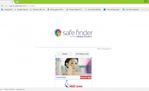 Cách loại bỏ virus Search.safefinder.com